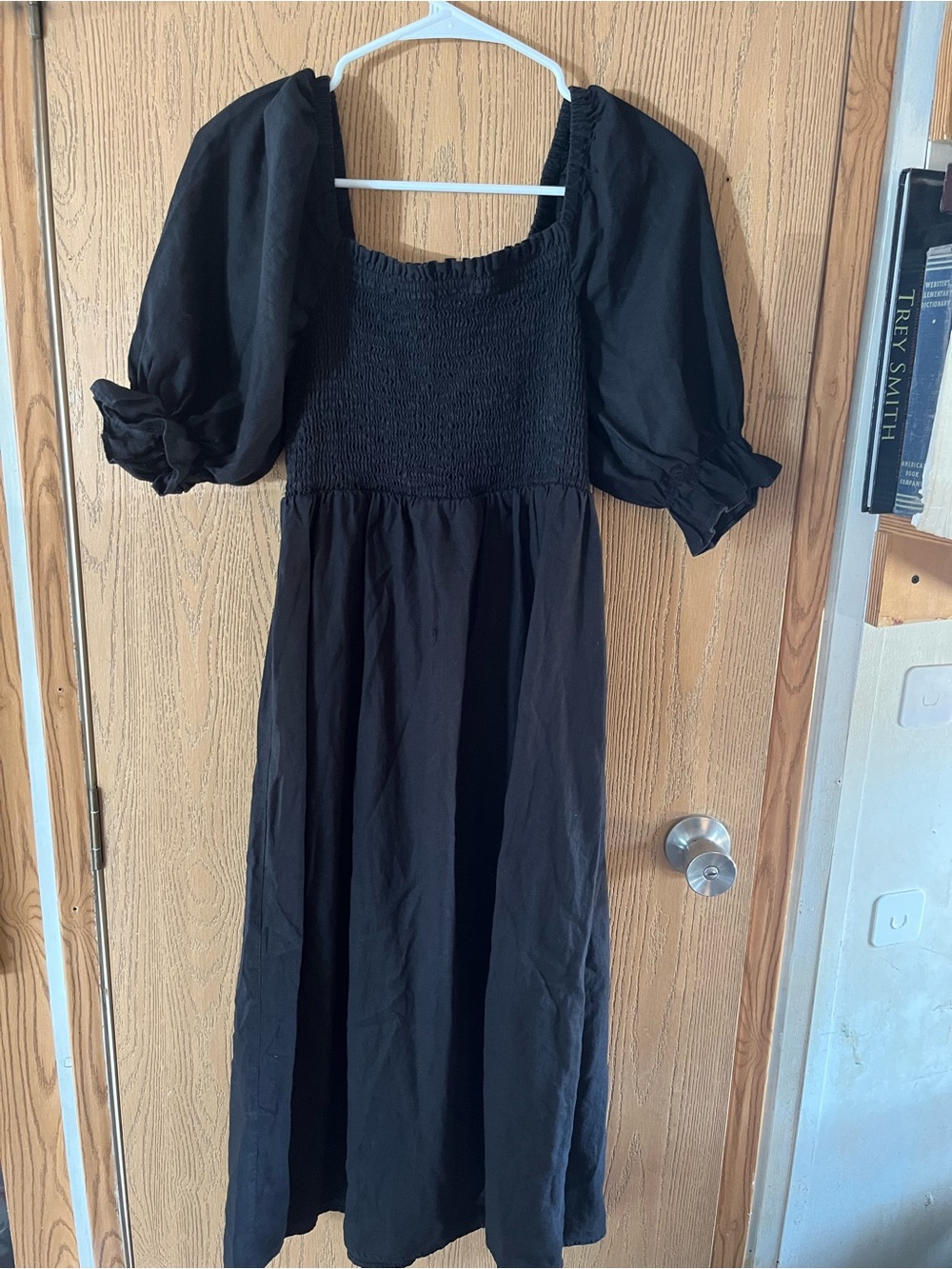 GAP linen dress petite small